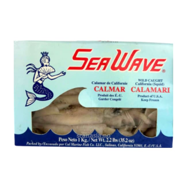 SEAWAVE Californian Squid 12x1kg FROZEN