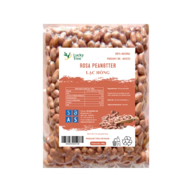 LUCKY TREE Pink peanut 30x500g