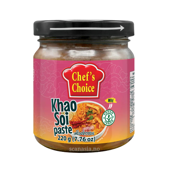 CHEF'S CHOICE Khao Soi Paste 12x220g