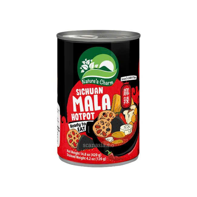 NATURE'S CHARM Sichuan Mala Hot Pot 24x420g