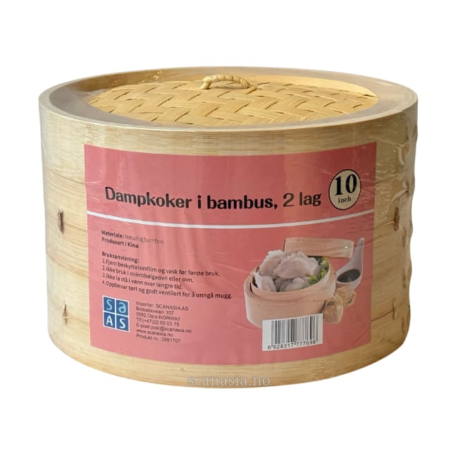 Bamboo Steam Cooker #10 25cm 8set