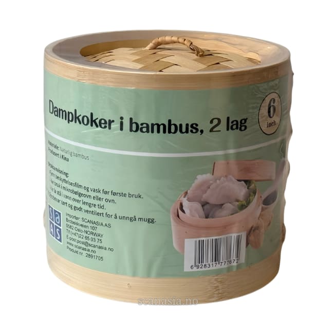 Bamboo Steam Cooker #6 15cm 32set