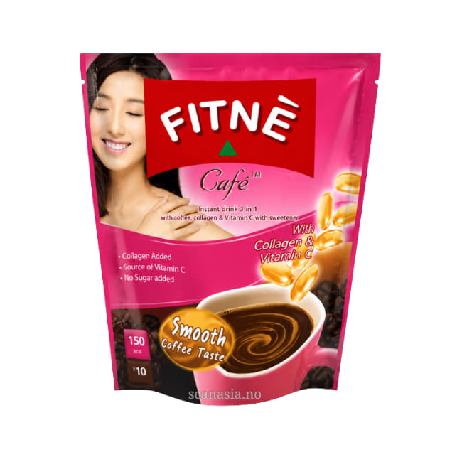 FITNE Diet Coffee 3 in 1 With Collagen & Vitamin C 24x150g