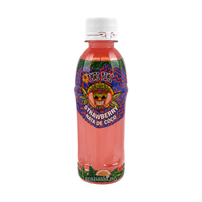 THAI TIKI Nata de Coco Drink - Strawberry 24x300ml