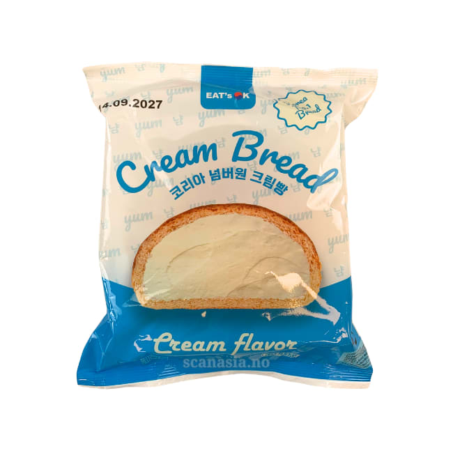 Eat's OK Cream Bread - Cream 18x130g FROZEN