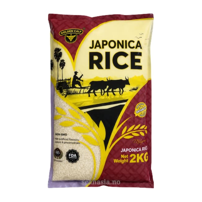 GOLDEN CALF Japonica Rice 10x2kg