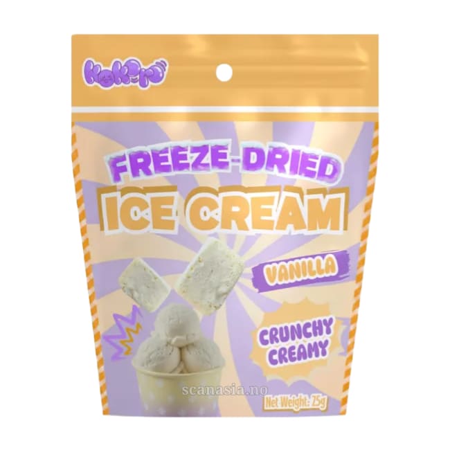 KOKORO Freeze Dried Vanilla Ice Cream 24x25g