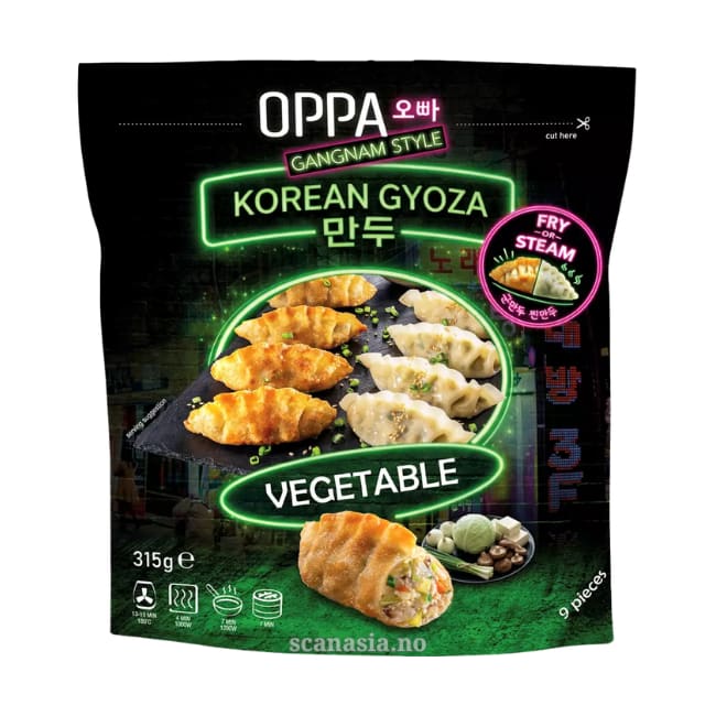OPPA Korean Gyoza - Vegetable 12x315g