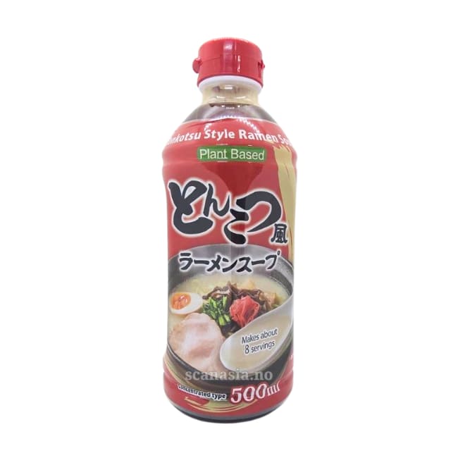 ANBER Tonkotsu Style Ramen Soup (Plant Based) 12x500ml