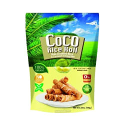 COCO Rice & Coconut Crispy Roll Durian 12x100g