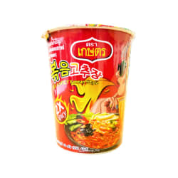 KASET Instant Bean Vermicelli Korea Hot & Spicy (cup) 12x42g