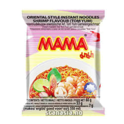 MAMA Instant Noodles Shrimp Flavour 6x(30x60g)