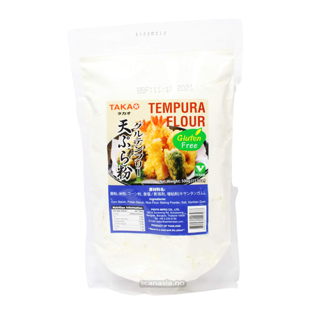 TAKAO Gluten Free Tempura Batter Mix 24x500g Velkommen