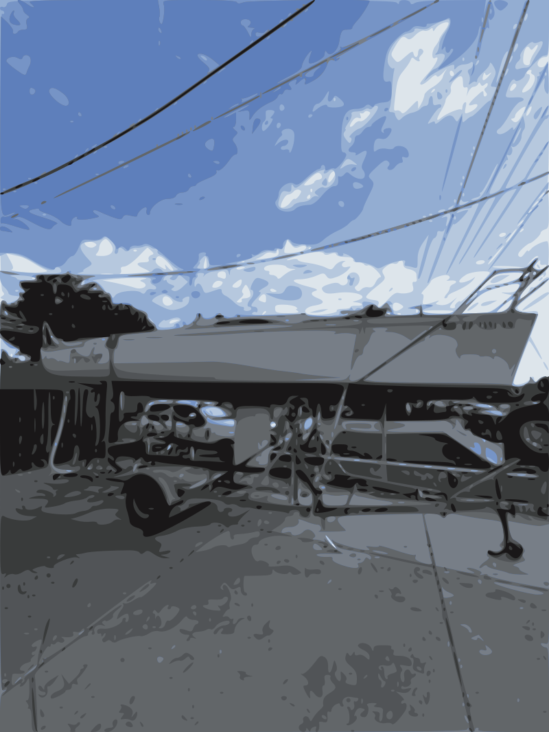 Photo of Prowler a B-25 Sailboat