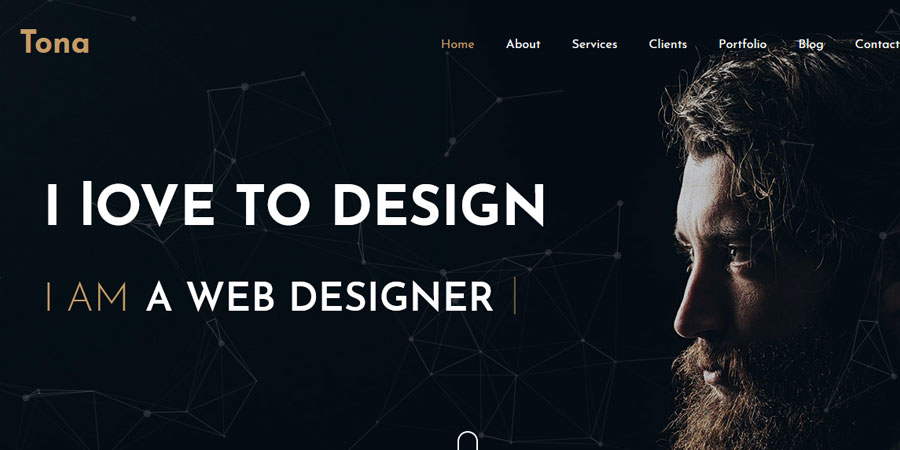 Freelancer Personal One Page Template