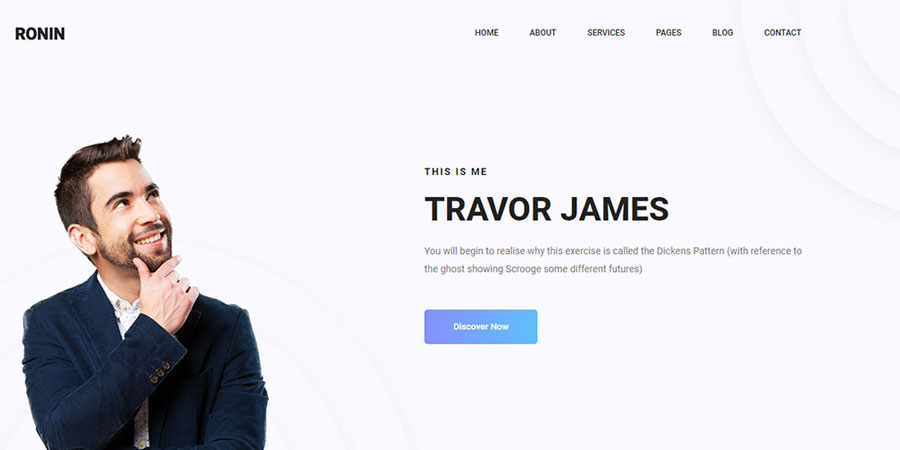 Ronin Freelancer Html Template
