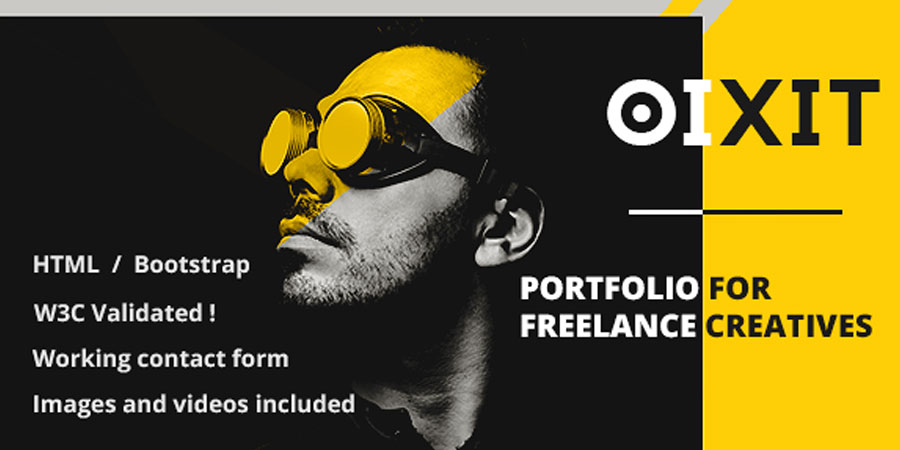 Oixit Portfolio Template