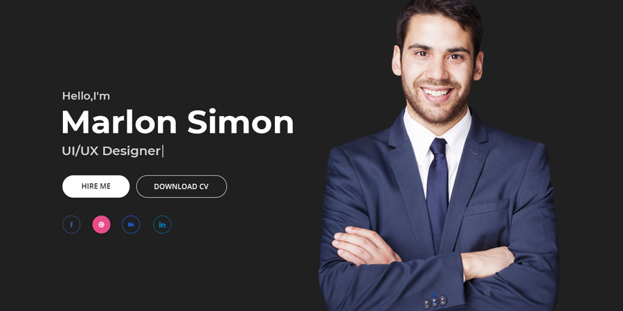 Saimon Portfolio Personal Template