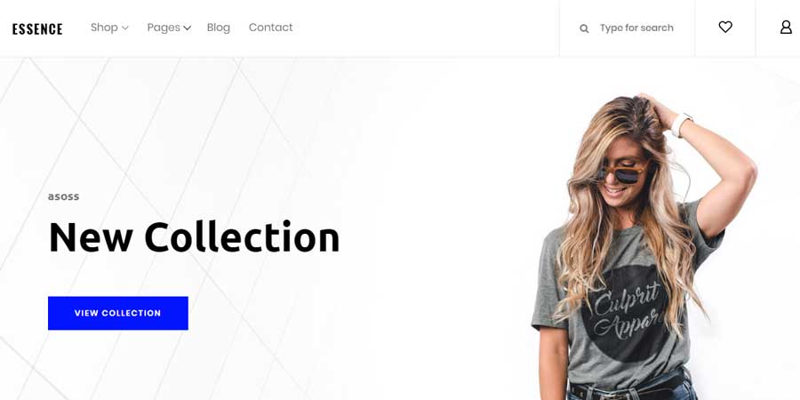 Essence Website Template