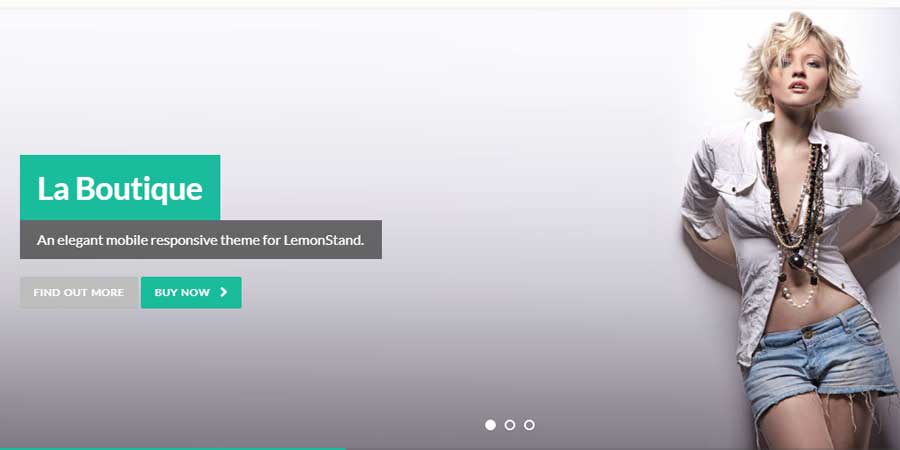 La Boutique Shop Template