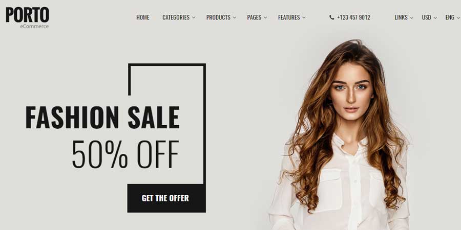 Porto - Shop Responsive eCommerce HTML Template