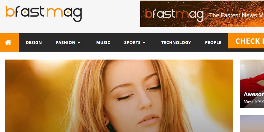BfastMag Blogger Template