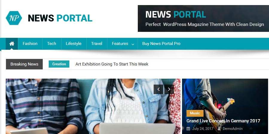 News Portal Template