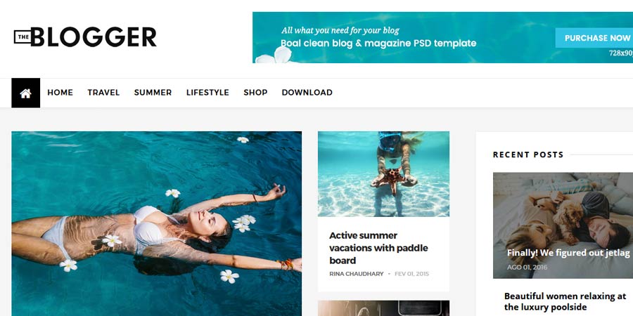 TheBlogger Responsive Blogger Template