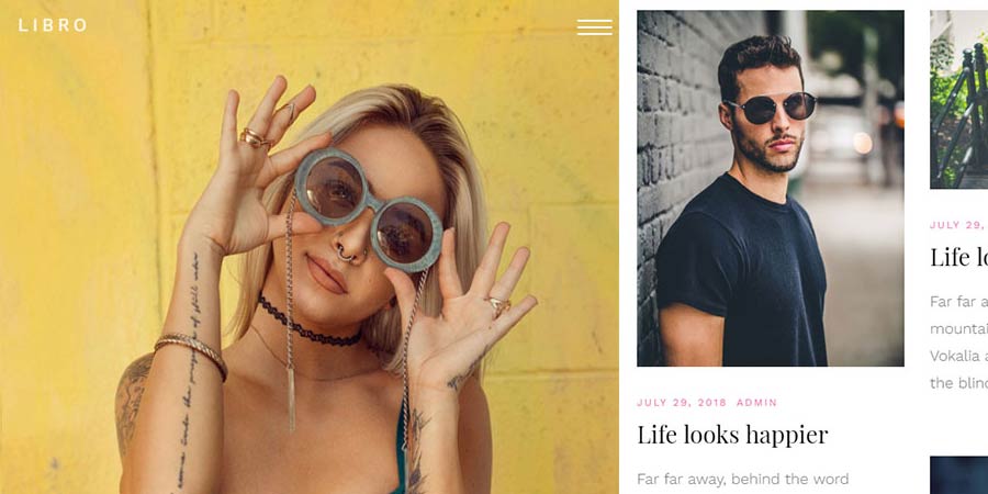 Libro Blogger Template