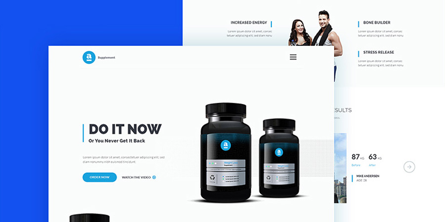 Adele Product Landing Page