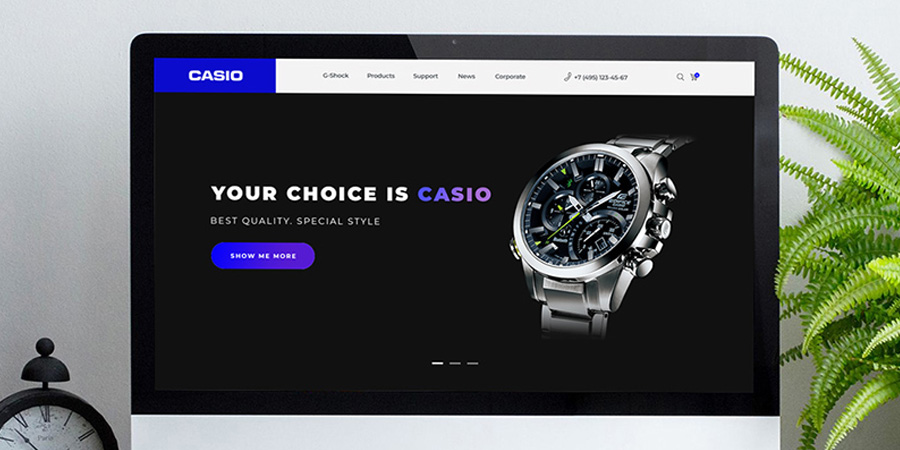 Casio Watch Redesigned PSD