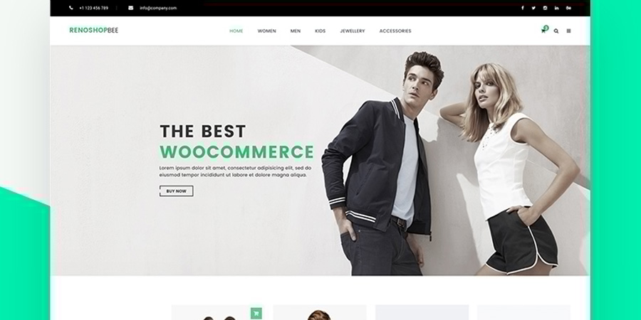 Roneshopbee e-Commerce Template