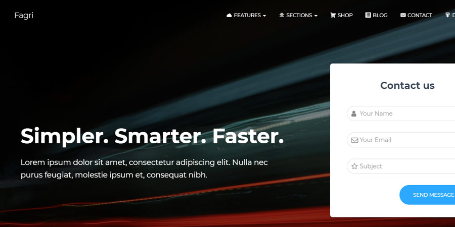 Fagri WordPress Theme