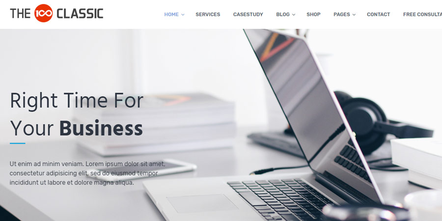 The100 – Free Responsive WordPress Multipurpose Theme