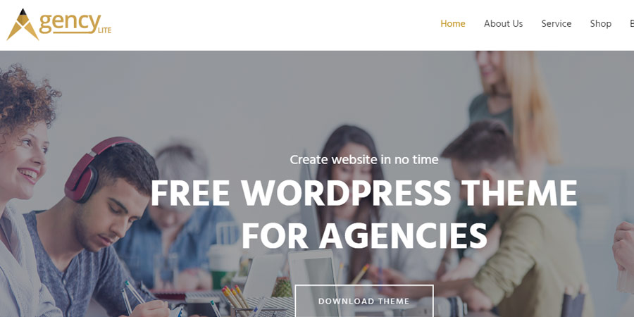 Agency Lite – Free Business WordPress Theme