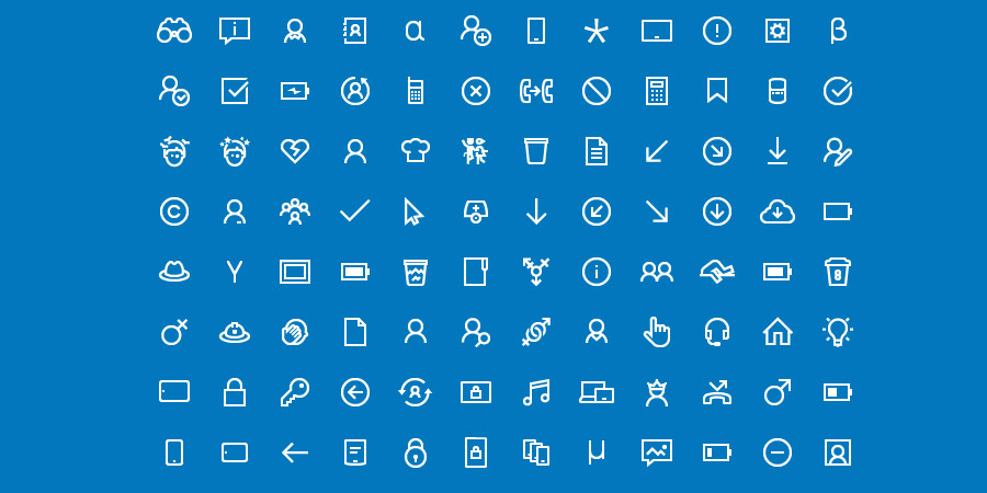 Windows 10 Icon Set Windows 10 Icon Set