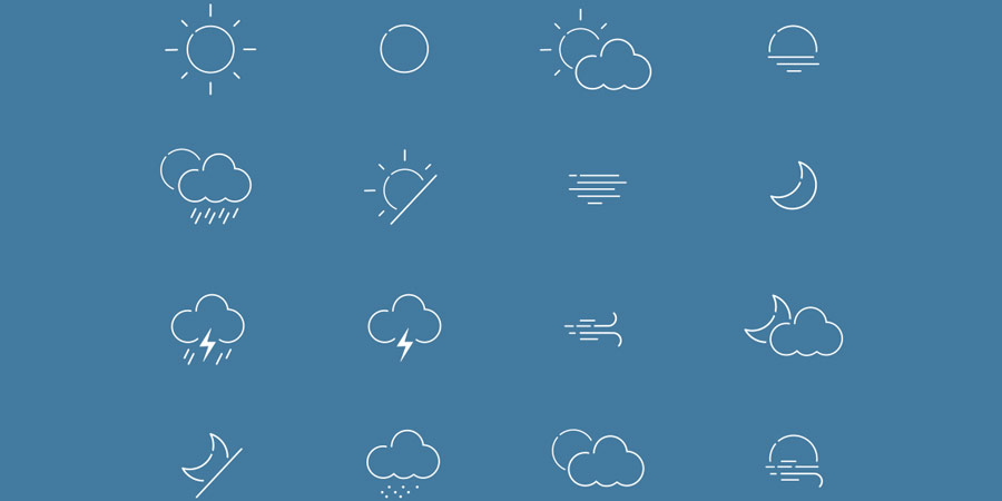 Weather Icon Set Weather Icon Set