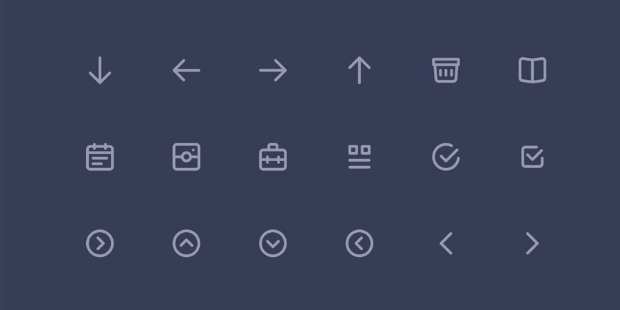 Basic UI Icons Basic UI Icons