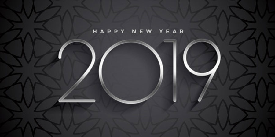 Dark 2019 Elegant Background Design