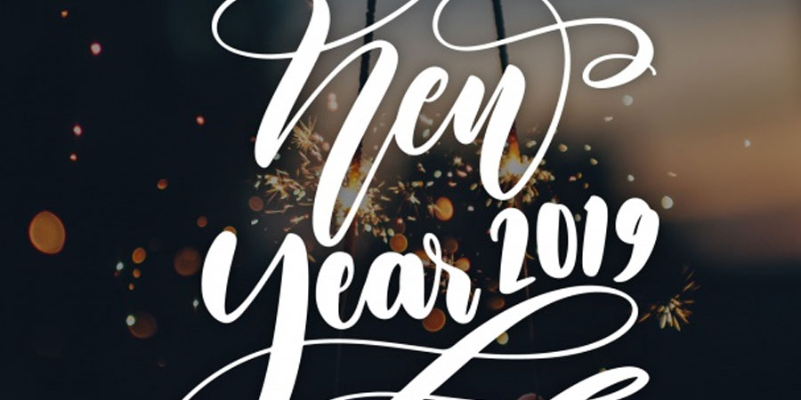Lettering New Year 2019