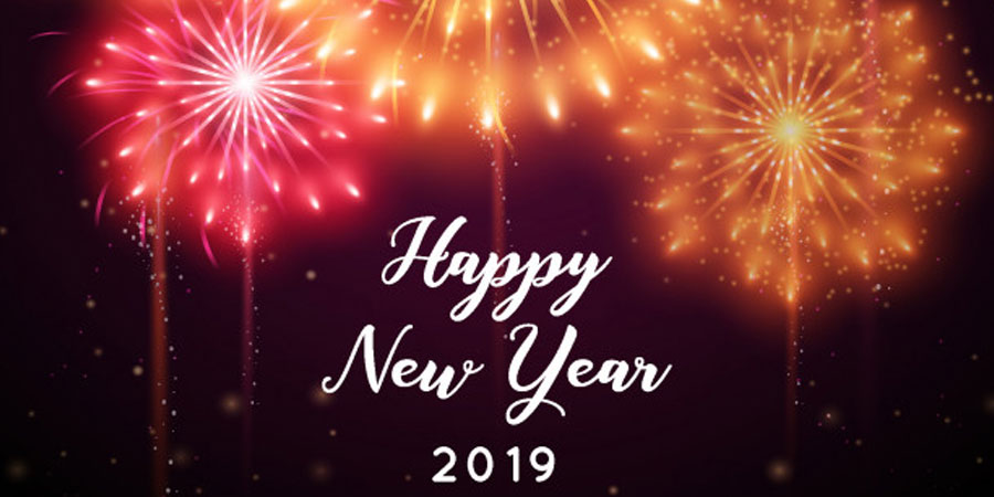 Happy New Year 2019 Background