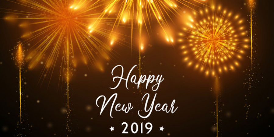 Happy New Year 2019 Background