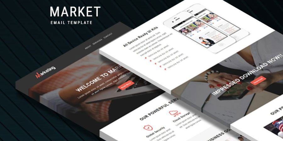 Marketing - Responsive Newsletter Template