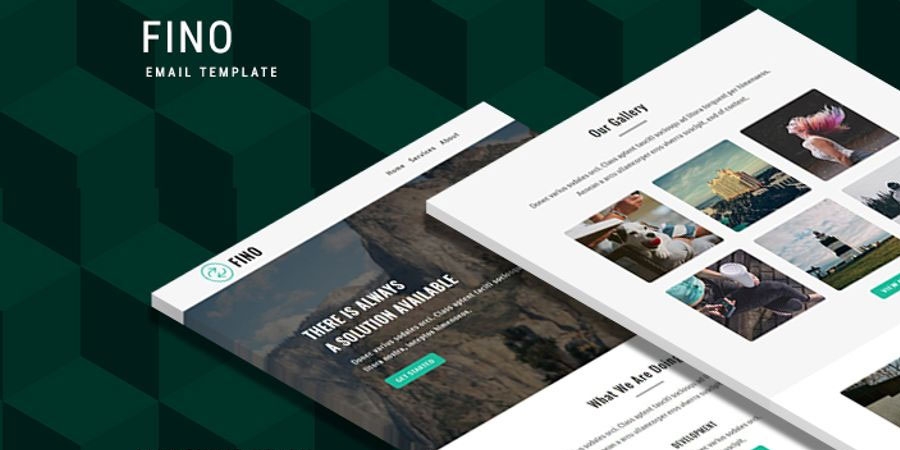 Fino - Responsive Newsletter Template