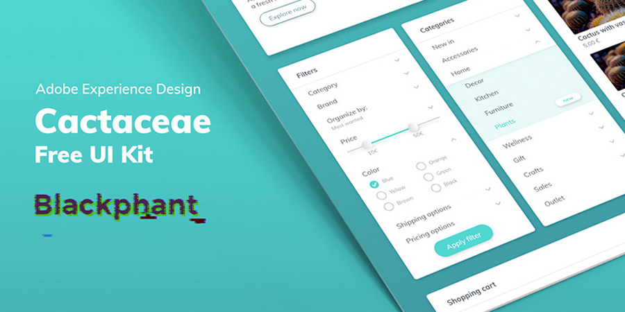Cactaceae Free Web UI Kit
