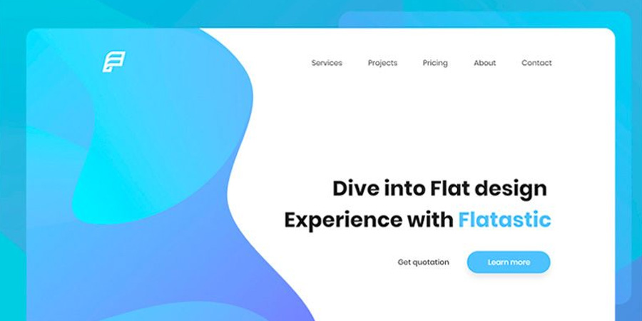 Landing Page Header
