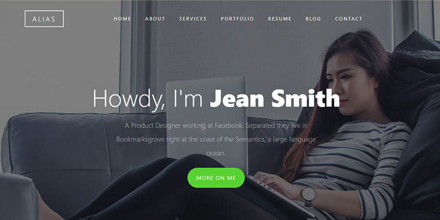 Alias Personal Template