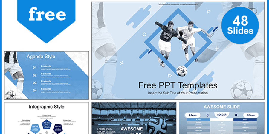 Soccer Sports PowerPoint Templates