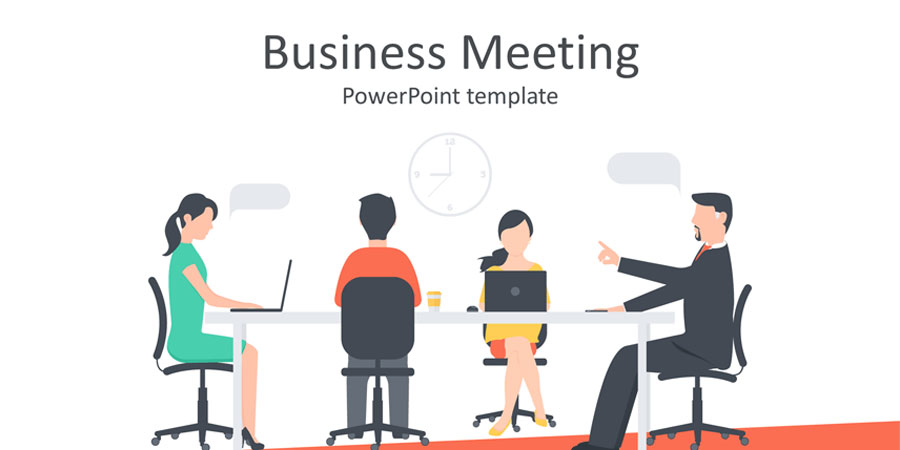 Business Meeting PowerPoint Template