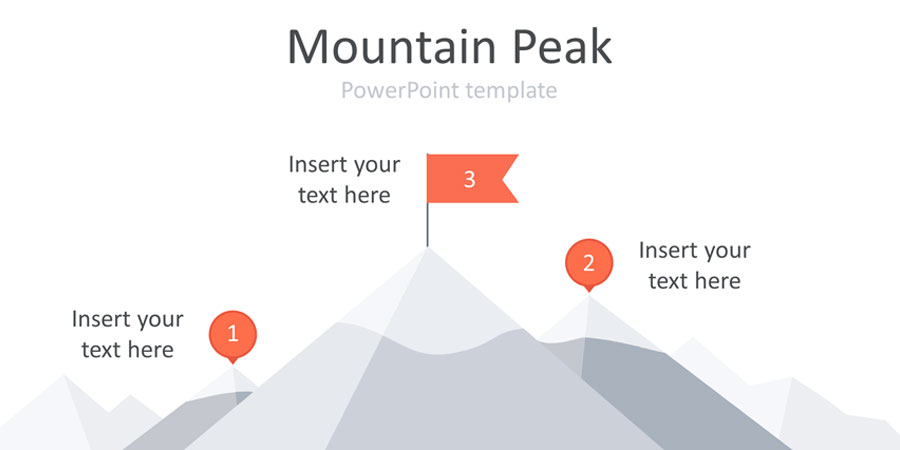 Mountain Peak PowerPoint Template